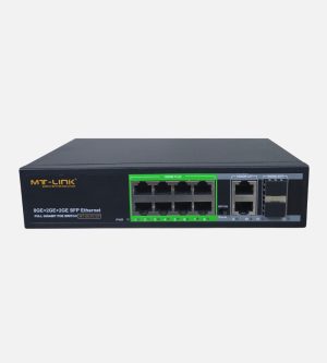 MT-SG1012PE 8 GE POE+2GE+2SFP UPLINK GIGABIT POE Switch
